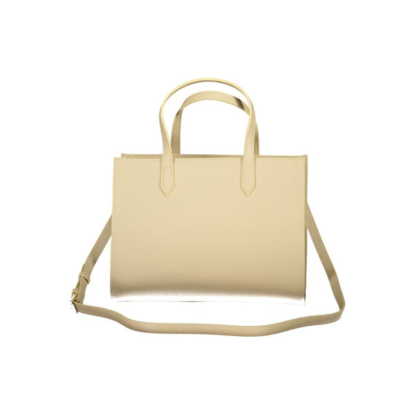 Mario Valentino - Beige Polyurethane Women’s Bag