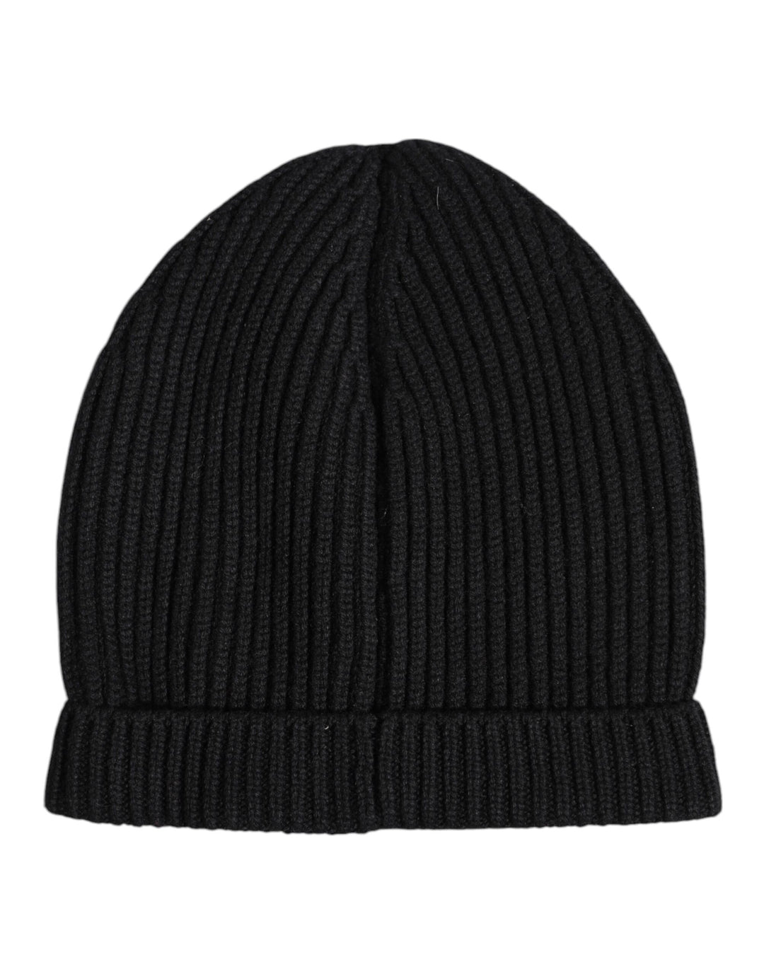 Gorro de invierno de punto de cachemira negro de Dolce &amp;amp; Gabbana