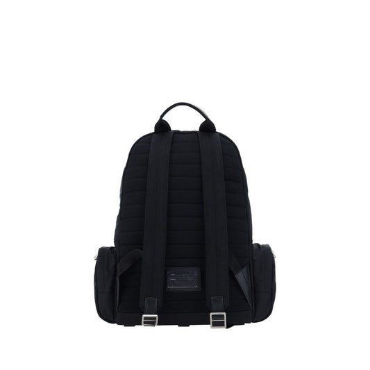 Dolce & Gabbana Black Nylon Backpack