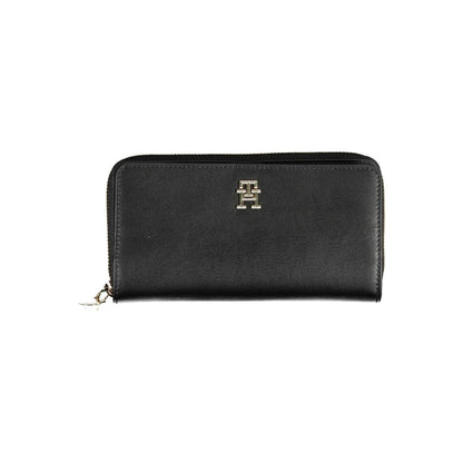 Tommy Hilfiger Nero Poliuretano Women Wallet