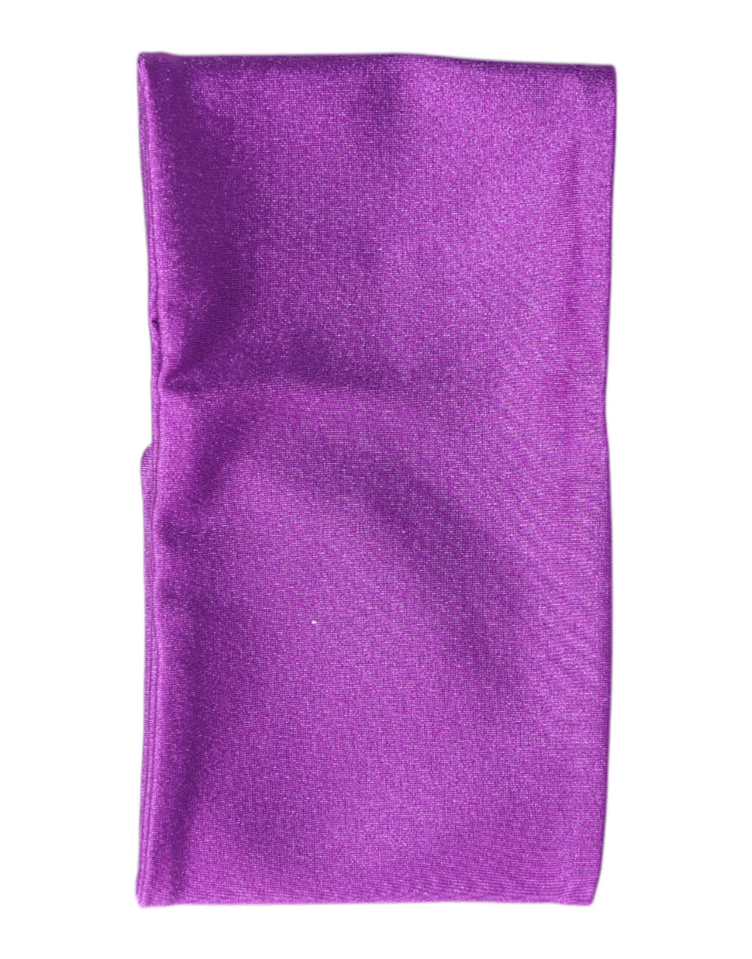 Foulard tour de cou Dolce &amp;amp; Gabbana en nylon extensible violet pour femme