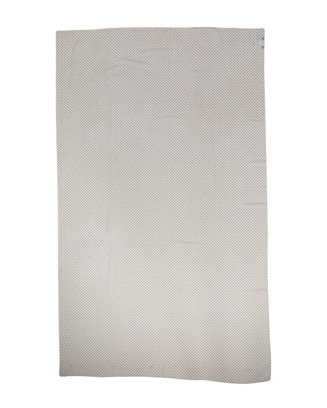 Foulard châle en polyester à pois blancs Dolce &amp; Gabbana