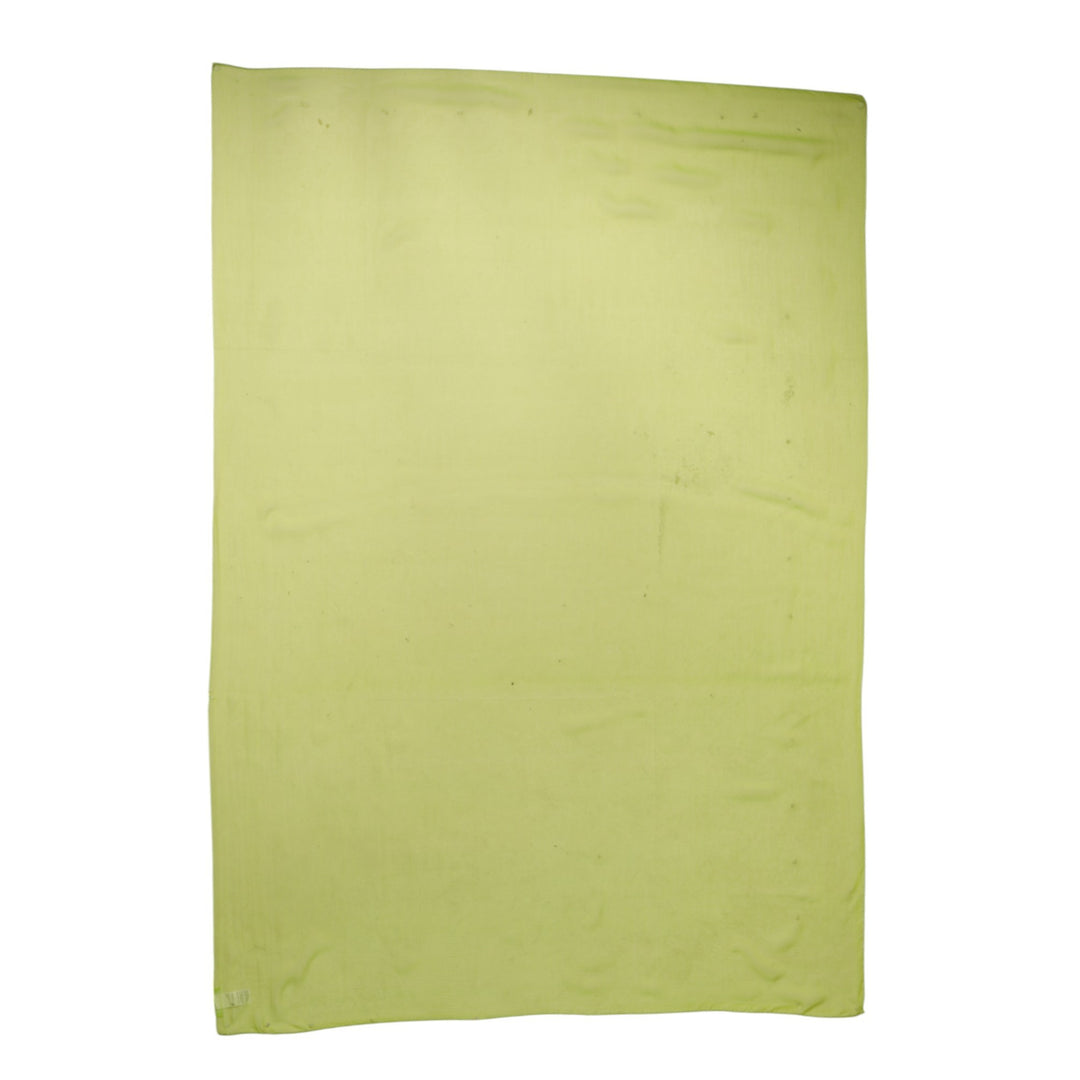 Dolce &amp; Gabbana Green Silk Rectangle Wrap Shawl Neck Warmer Scarf