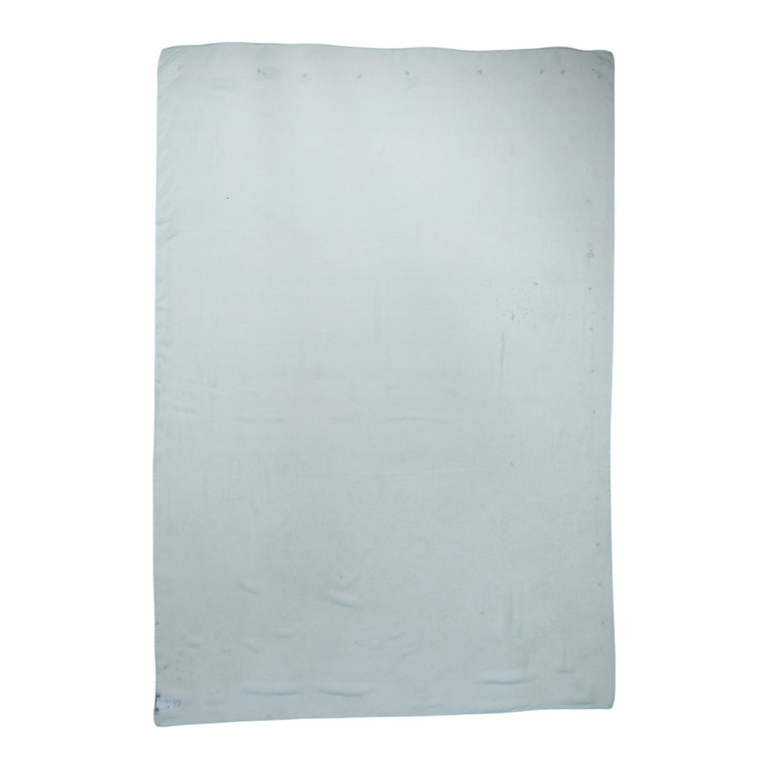 Foulard châle rectangulaire en soie bleu clair Dolce &amp;amp; Gabbana