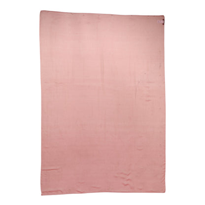 Foulard châle rectangulaire en soie rose Dolce &amp; Gabbana pour femme