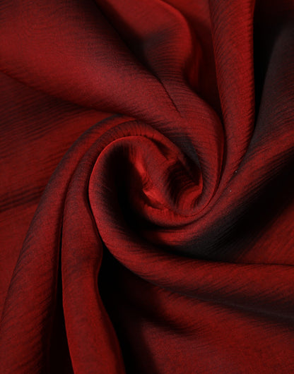 Bufanda chal rectangular de seda roja Dolce &amp; Gabbana para mujer