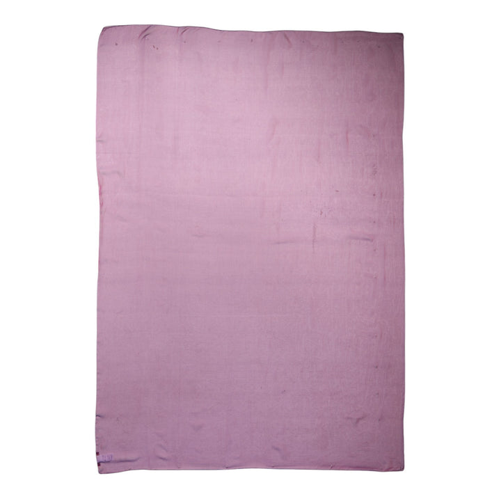Foulard châle rectangulaire en soie violet Dolce &amp;amp; Gabbana
