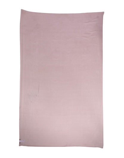Foulard châle rectangulaire en soie rose Dolce &amp; Gabbana pour femme