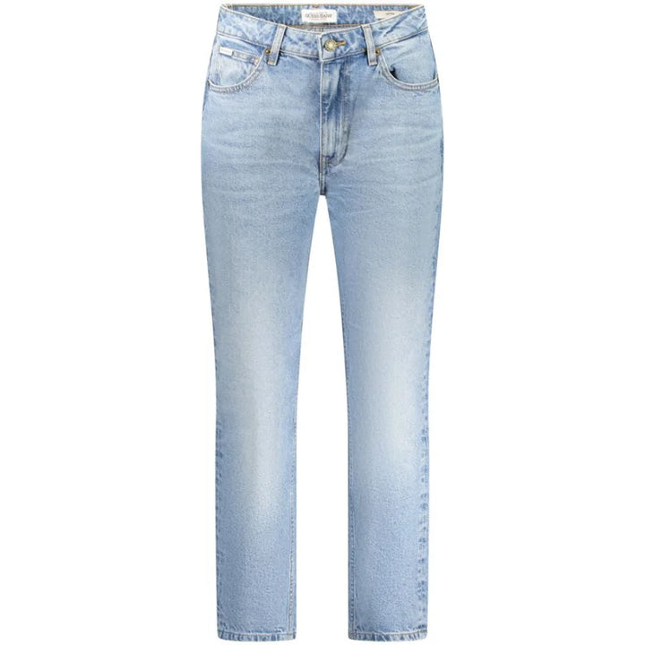 Guess Jeans Azzurro Cotton Women