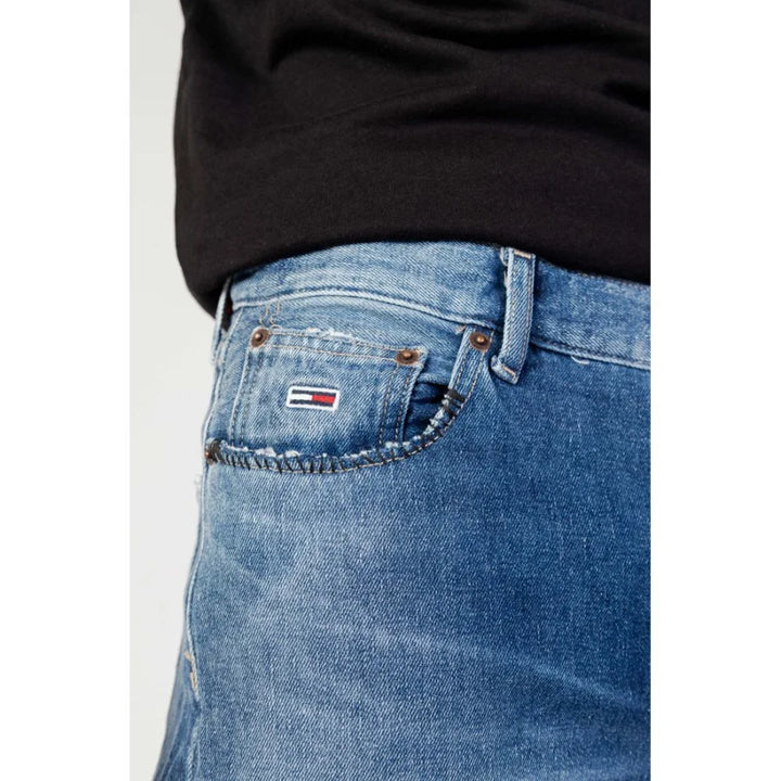 Tommy Hilfiger Jeans Blue Cotton Slim Fit