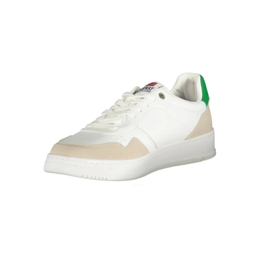 Norway 1963 White Polyurethane Men Sneaker