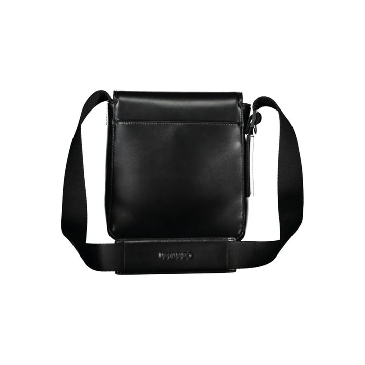 Calvin Klein Black Polyester Men Shoulder Bag