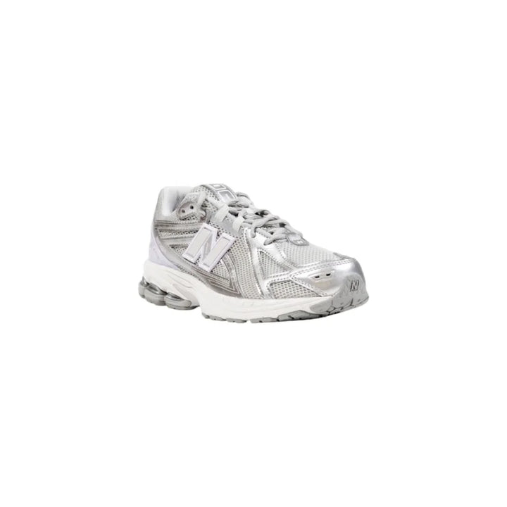 New Balance Silver Synthetic Athletic Sneakers