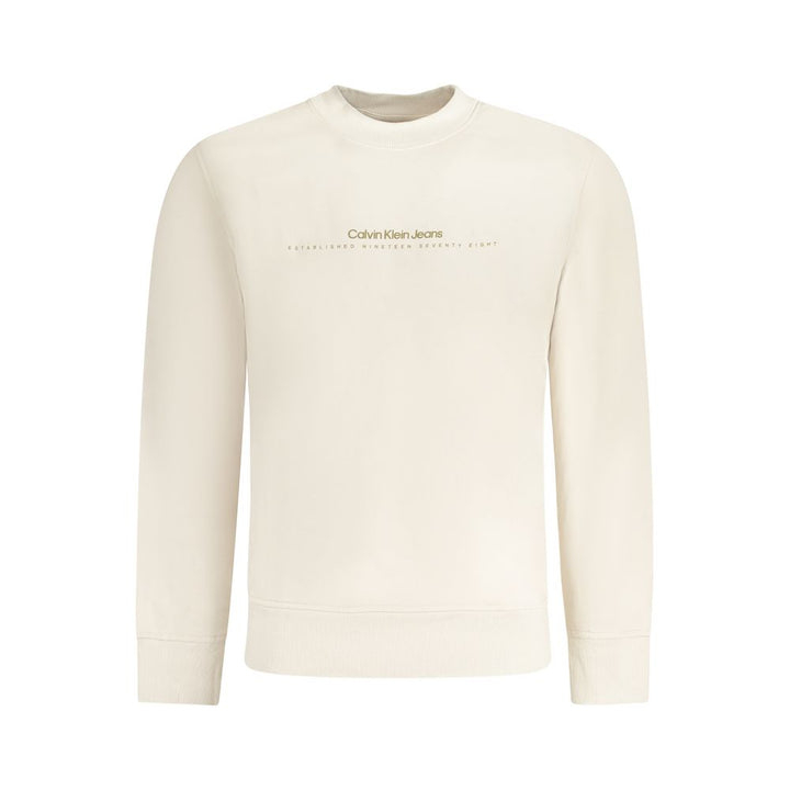 Calvin Klein Beige Cotton Men&