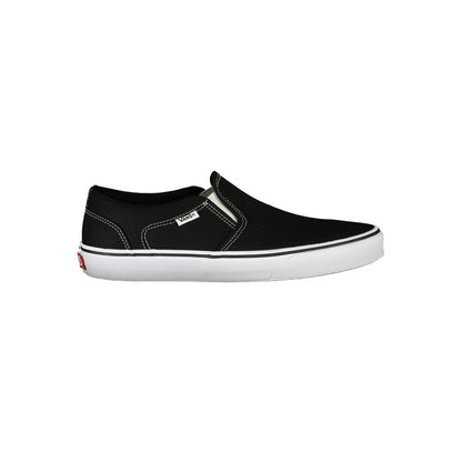 Vans Black Polyester Low Top Sneakers
