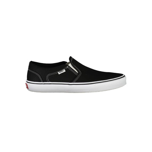 Vans Black Polyester Low Top Sneakers