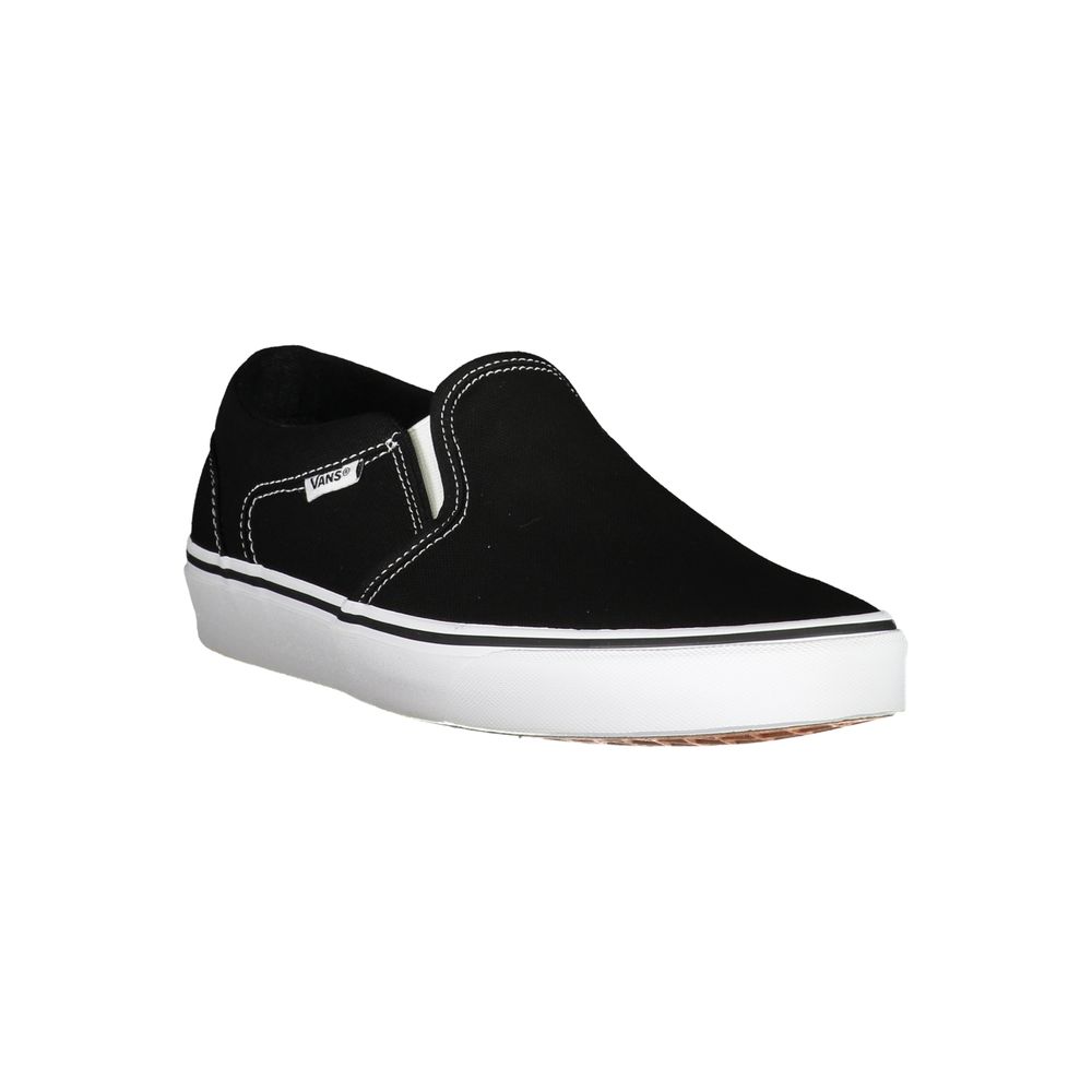 Vans Black Polyester Low Top Sneakers