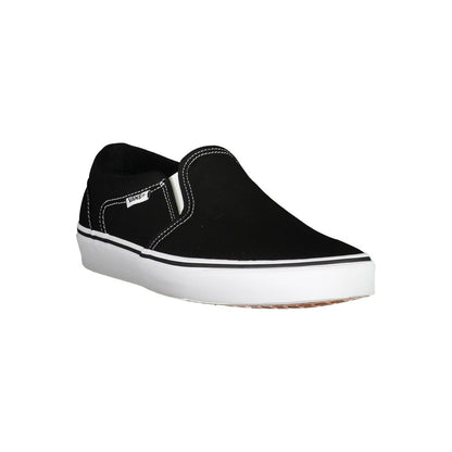 Vans Black Polyester Low Top Sneakers