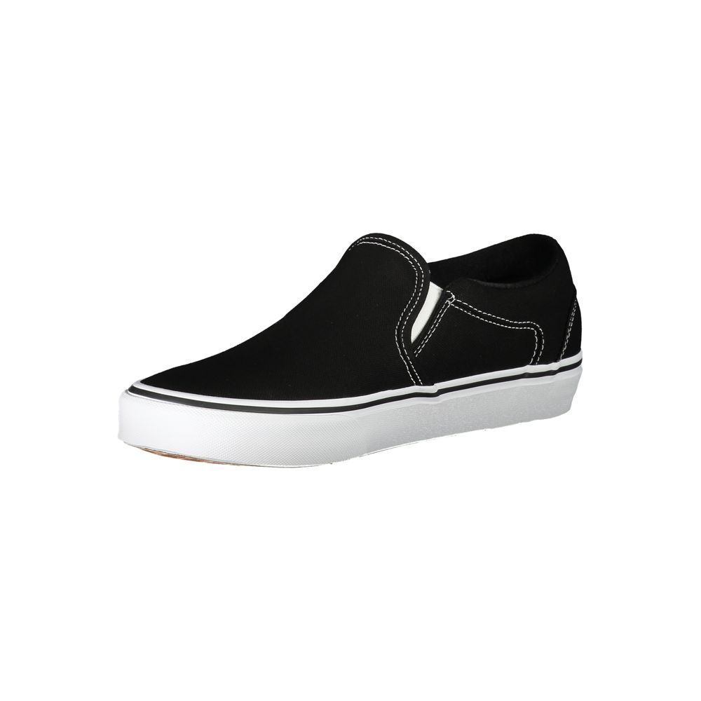 Vans Black Polyester Low Top Sneakers