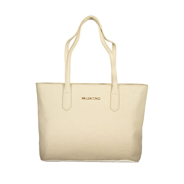 Mario Valentino - Beige Polyurethane Women’s Bag