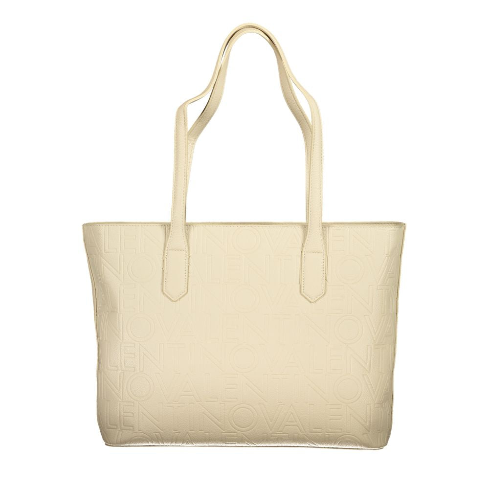 Mario Valentino - Beige Polyurethane Women’s Bag