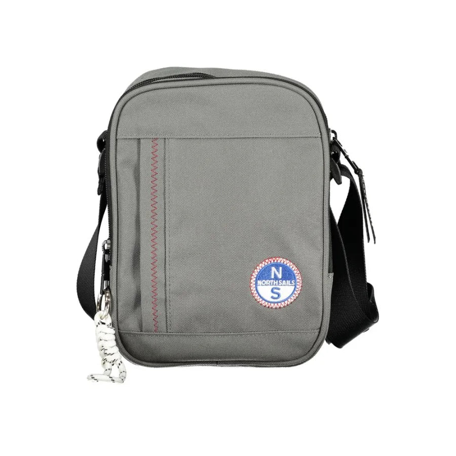 North Sails Grigio Polyester Man Shoulder Bag