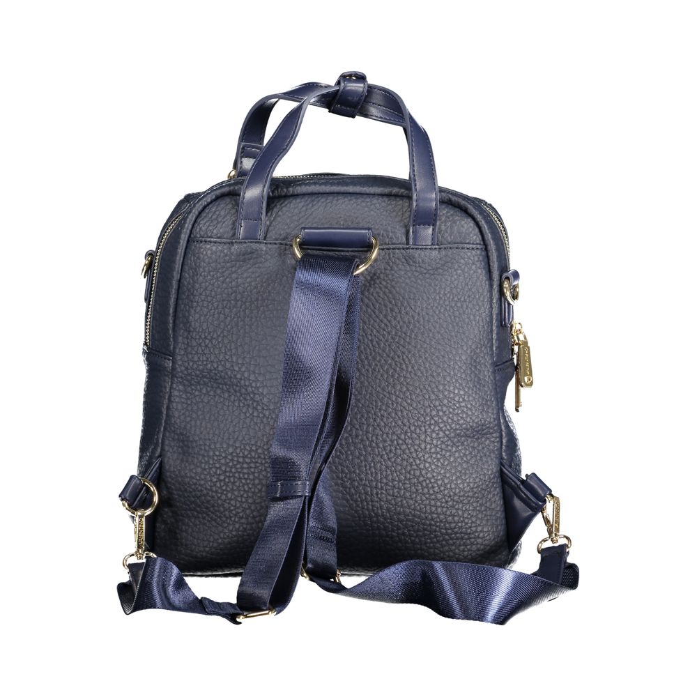 Mario Valentino - Blue Polyurethane Women’s Backpack