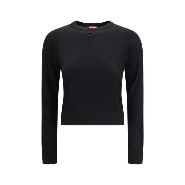 Diesel Black Wool Sweatshirt