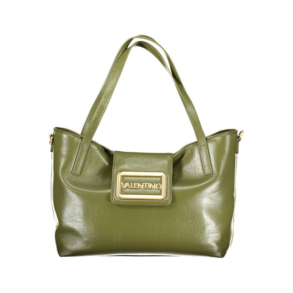 Mario Valentino - Verde Polyurethane Women’s Bag with Adjustable Strap