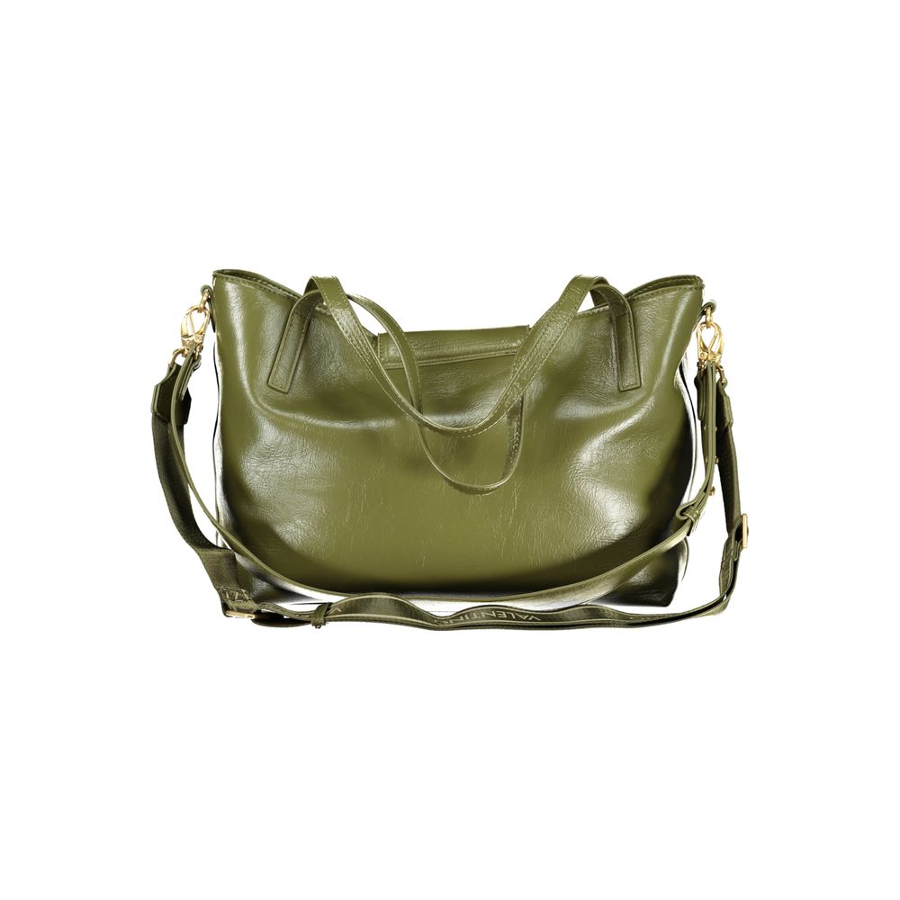 Mario Valentino - Verde Polyurethane Women’s Bag with Adjustable Strap