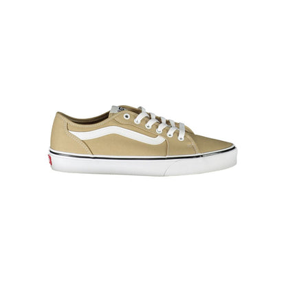 Vans Beige Polyester Athletic Sneakers
