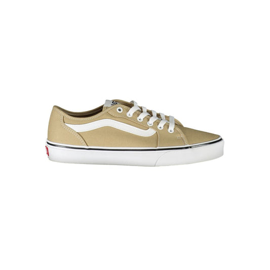 Vans Beige Polyester Athletic Sneakers