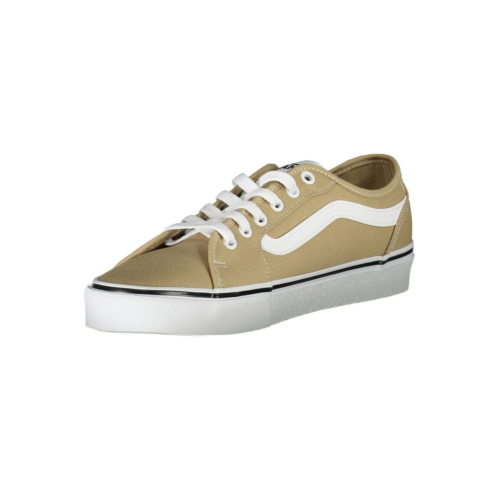 Vans Beige Polyester Athletic Sneakers
