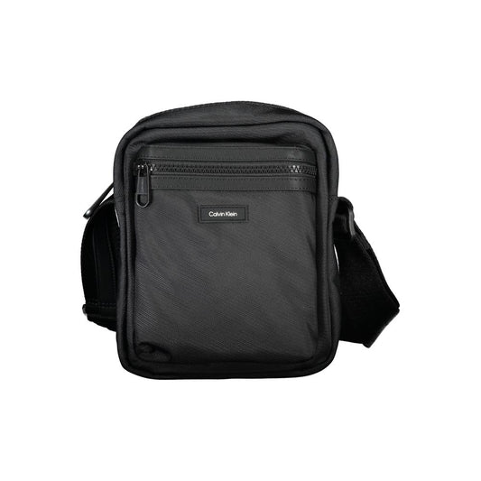 Calvin Klein Black Polyester Shoulder Bag