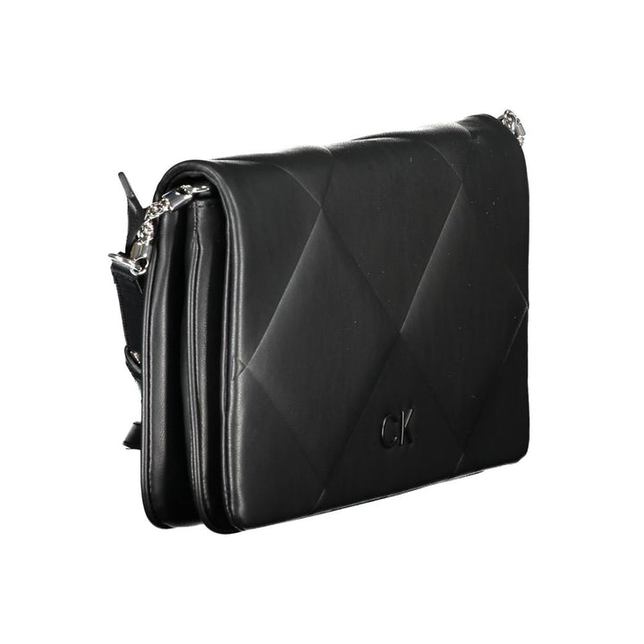Calvin Klein Black Polyurethane Women Handbag