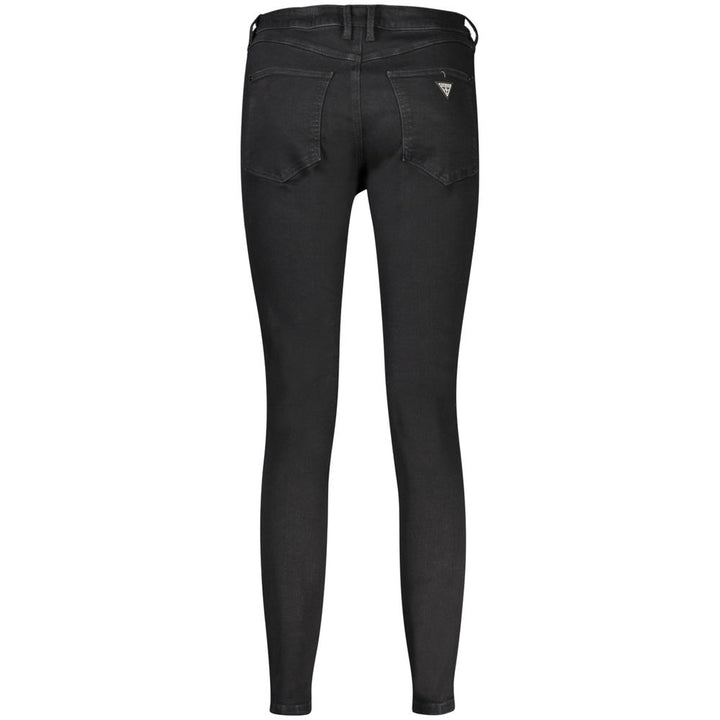 Guess Jeans Nero Cotton Women&
