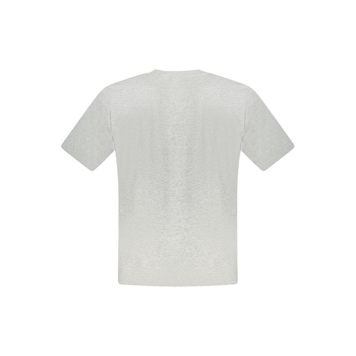 North Sails Grigio Cotton Men T-Shirt