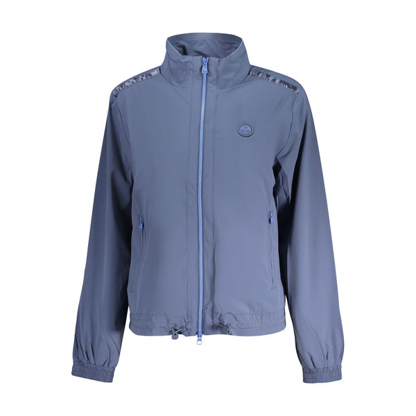 North Sails Windbreakers - Blue Nylon Women Jacket