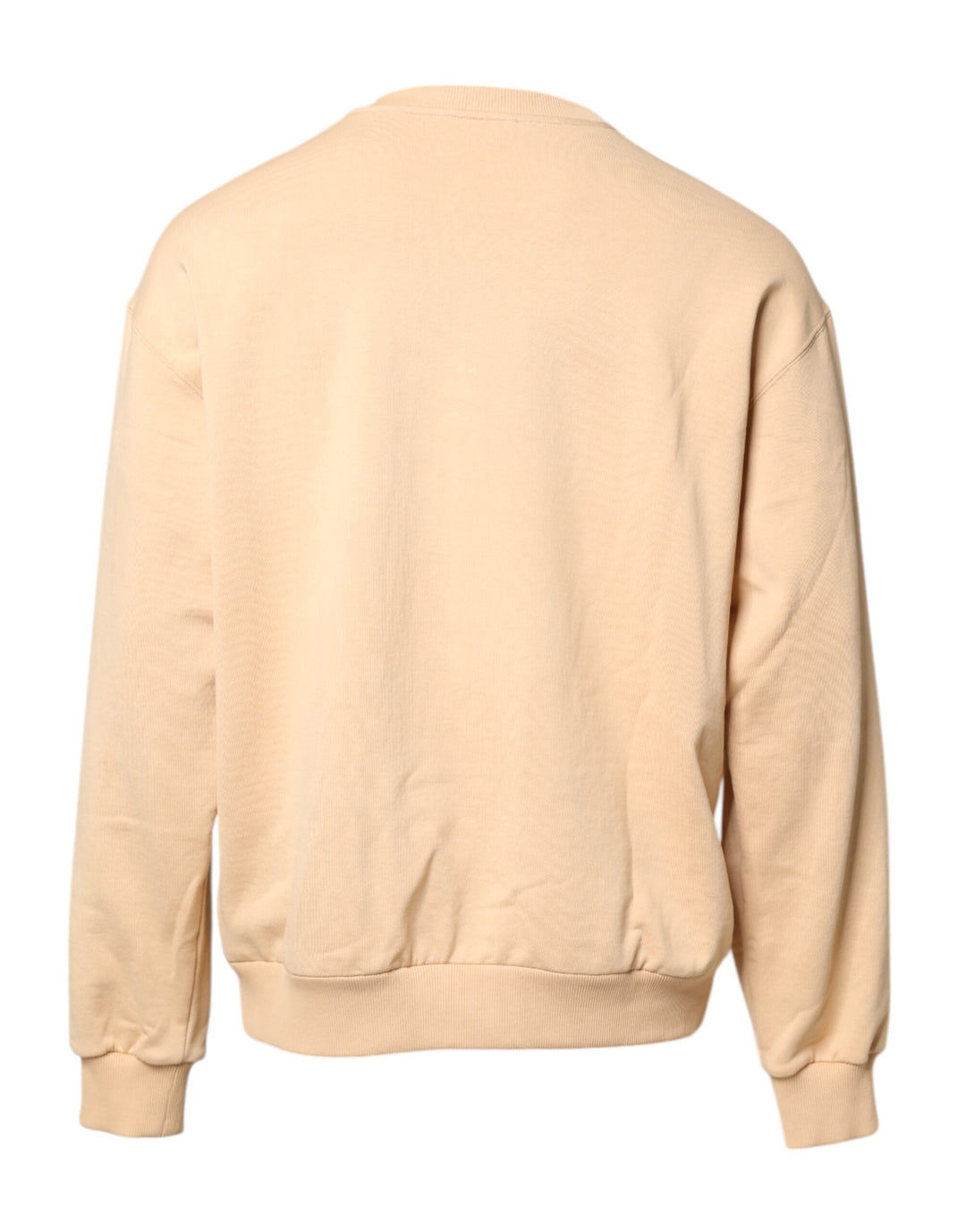 Dolce &amp; Gabbana Beige Cherry Print Crew Neck Pullover Sweater