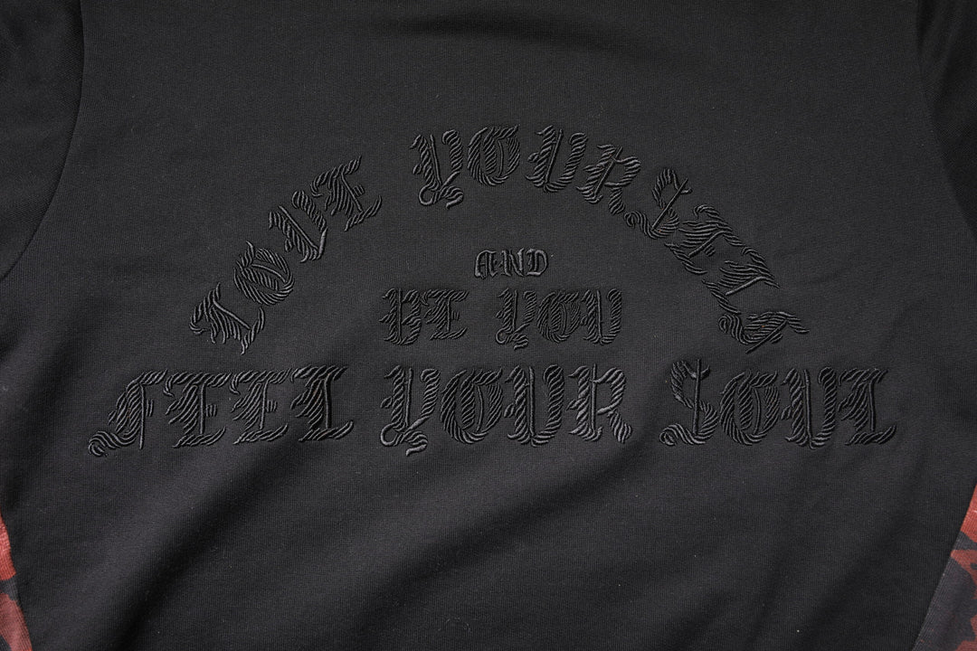 Dolce &amp; Gabbana Black Embroidered Crew Neck Pullover Sweater