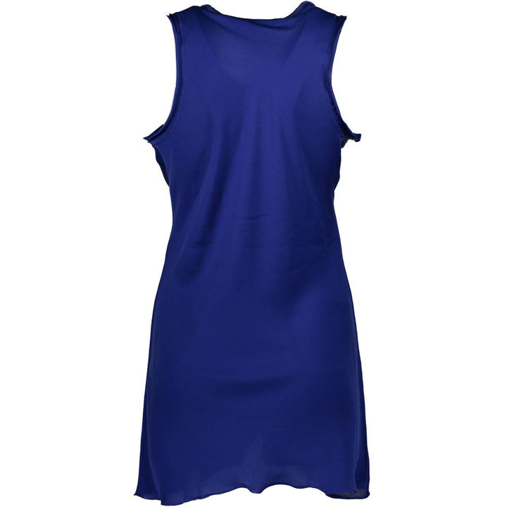 Silvian Heach Blu Polyester Women T-Shirt