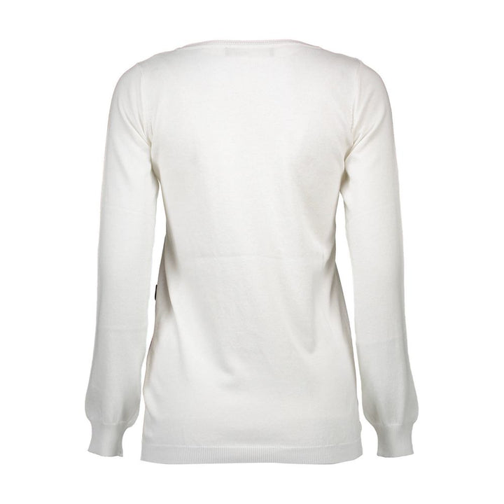 Love Moschino White Other Fibres Women Sweater