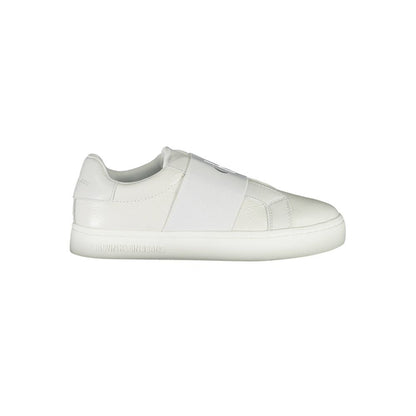 Calvin Klein Bianco Leather Women Sneaker