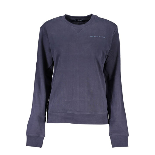 North Sails Blu Cotton Womens Sweatshirt