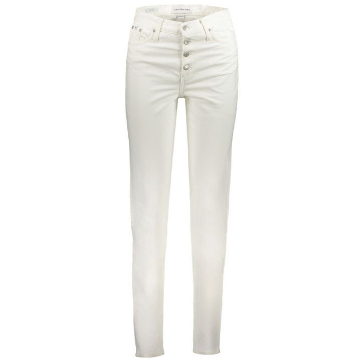 Calvin Klein White Cotton Women&