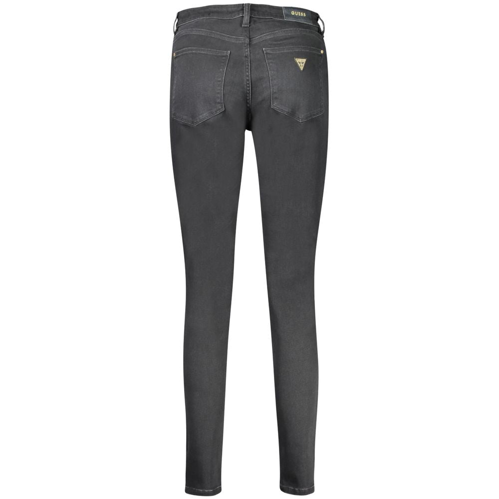 Guess Jeans Nero Cotton Women&