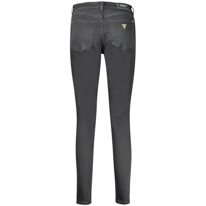 Guess Jeans Nero Cotton Women&