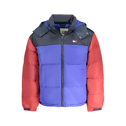 Tommy Hilfiger Blue Polyester Full-Length Jacket