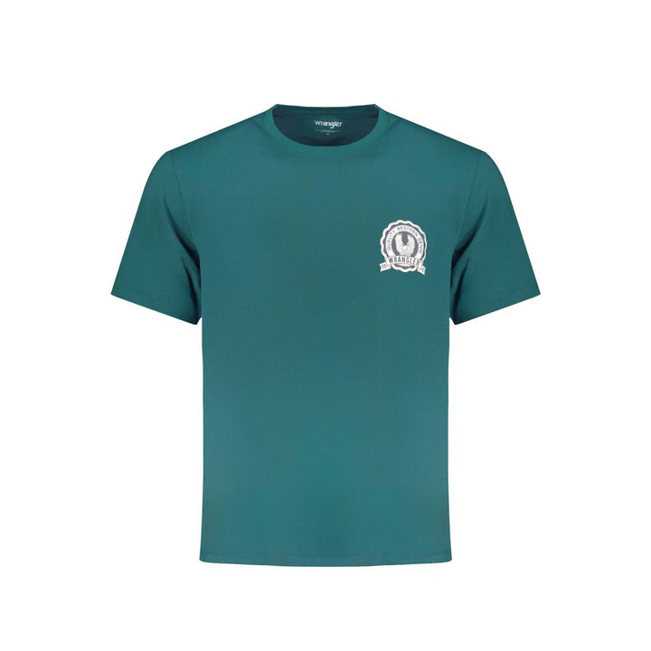 Wrangler Verde Cotton Men T-Shirt