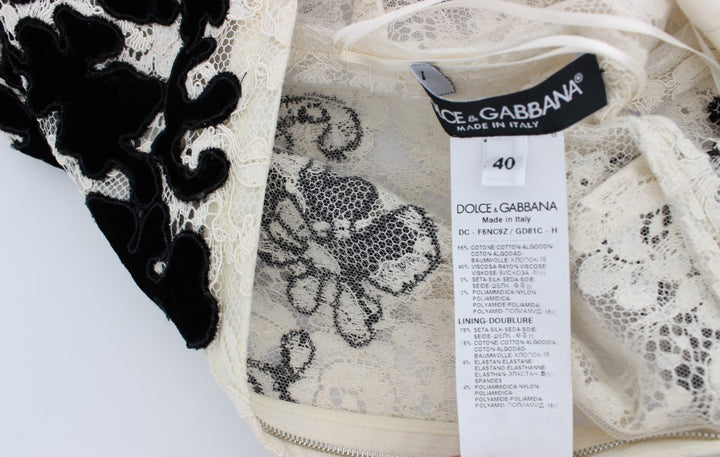 Dolce &amp; Gabbana Floral Lace Ricamo Long Ball Maxi Dress women’s dress